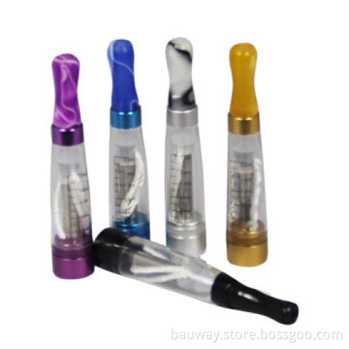 Top Coil eGo E Cigarette CE4 Blister Kits with 1.6mL Capacity, CE/RoHS Mark Cloutank Atomizer